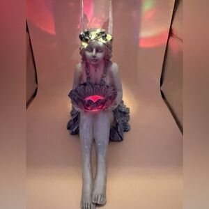 LED Lighted Fairy Statue